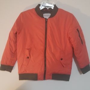 EUC Boys Gymboree Puffy Bomber Jacket
